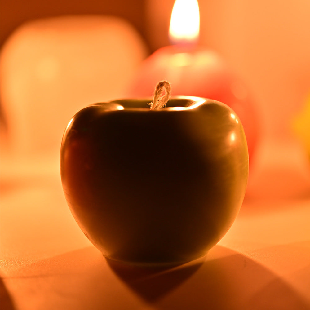 Forbidden Fruit Silicone Mold, Apple & Snake Shape Mold for Aroma Diffuser Stone, Candle, Halloween Cake Decor