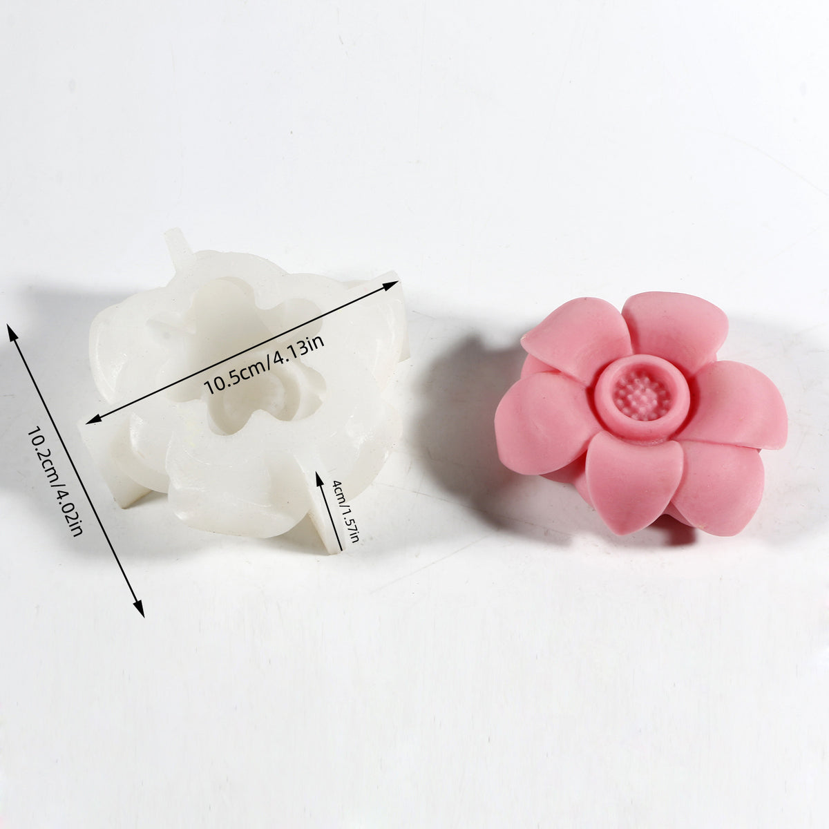 6-Petal Rafflesia Silicone Mold, Giant Flower Shaped Mousse Cake & Chocolate Baking Mold, DIY Jelly Pudding Mold for Home Dessert Making