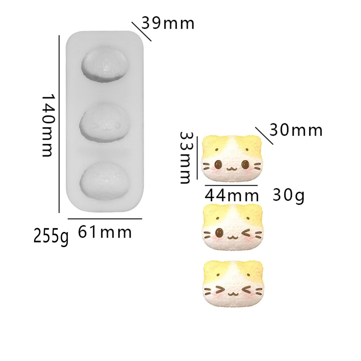 Food play pudding Vegetable fidget toys Food grade silicone mold