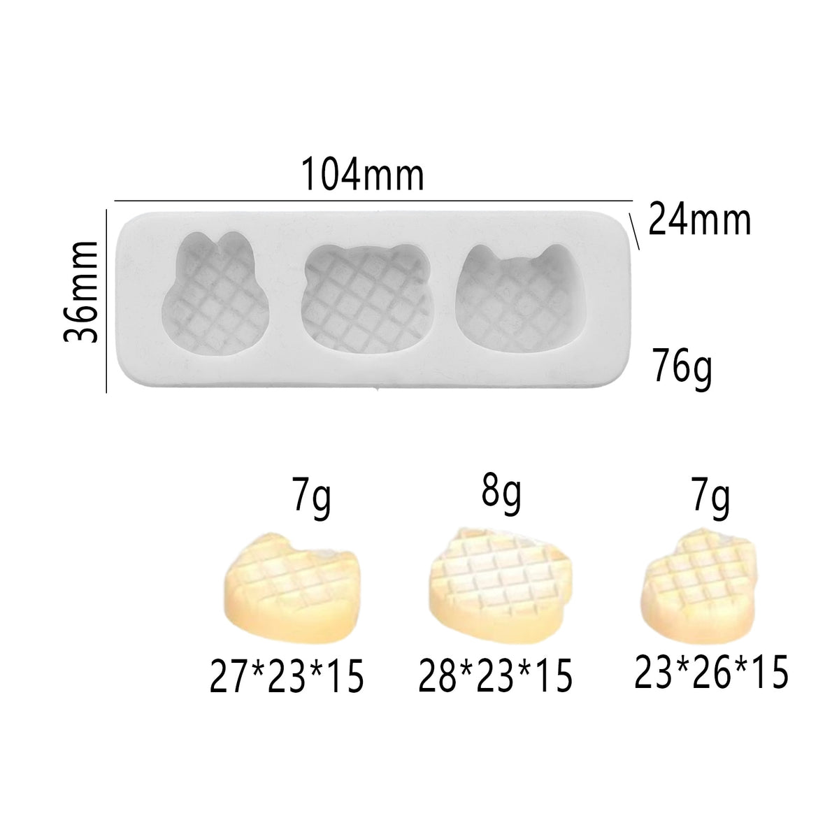Food play pudding Vegetable fidget toys Food grade silicone mold