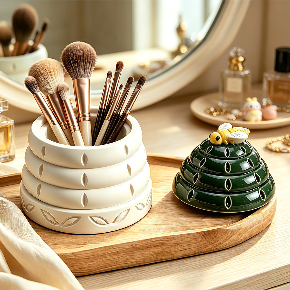 Aromatherapy Jar Silicone Mold Multi-Purpose DIY Epoxy Resin Mold for Flower Pot, Pen Holder, Storage Jar & Home Decor Ornament