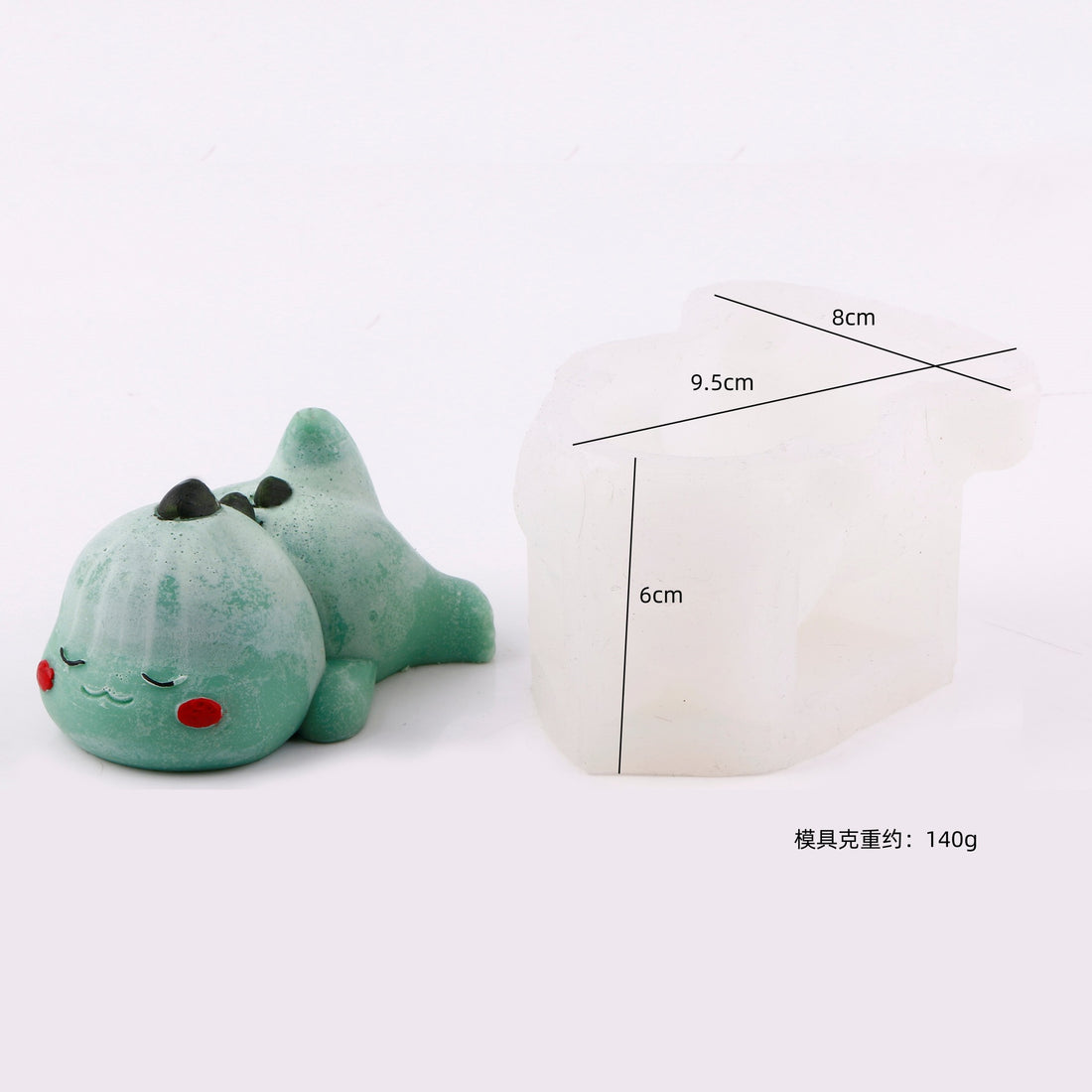 Cute Cartoon Character Silicone Mold | DIY Sleeping Mousse Cake & Pudding Mold