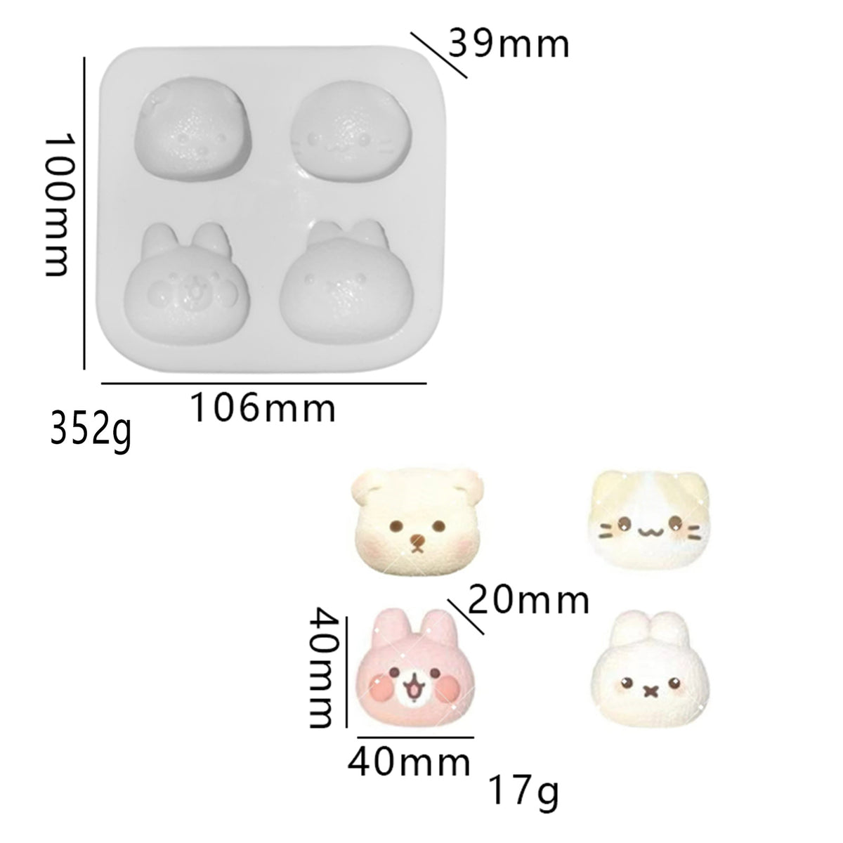 Food play pudding Vegetable fidget toys Food grade silicone mold