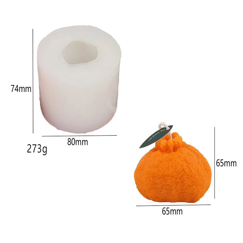 Grape star fruit kneading music mold DIY fruit scented candle gypsum handmade soap silicone mold