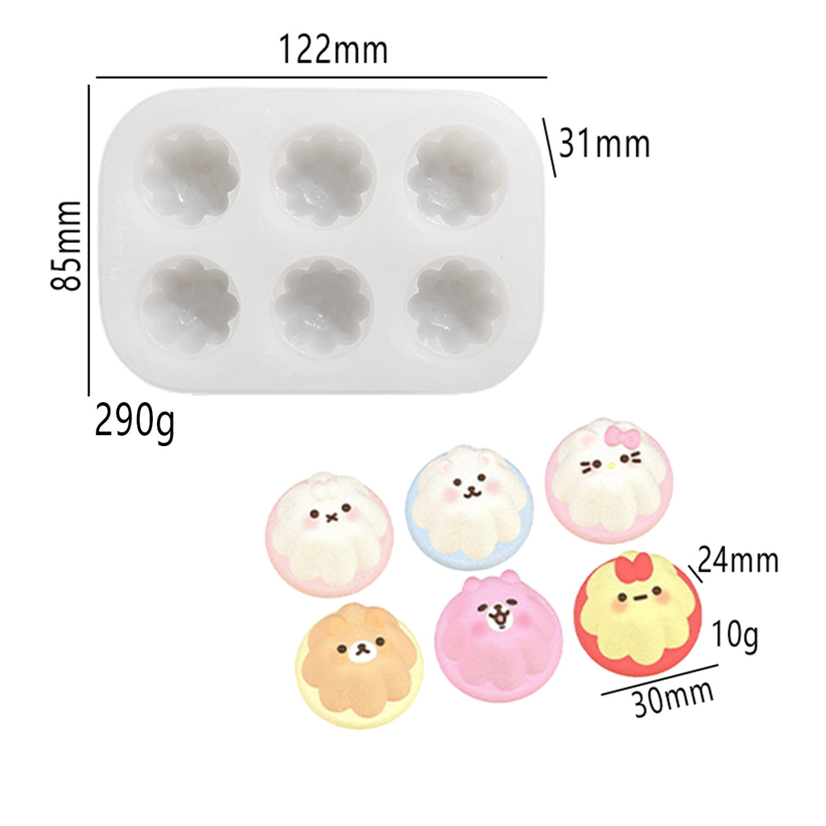 Food play pudding Vegetable fidget toys Food grade silicone mold