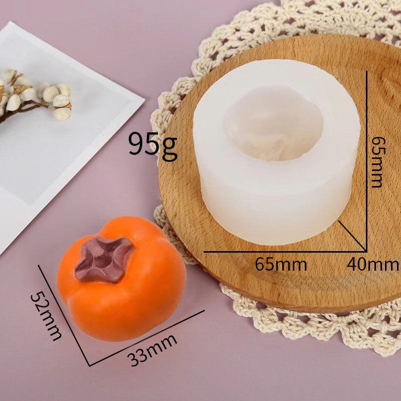 Grape star fruit kneading music mold DIY fruit scented candle gypsum handmade soap silicone mold