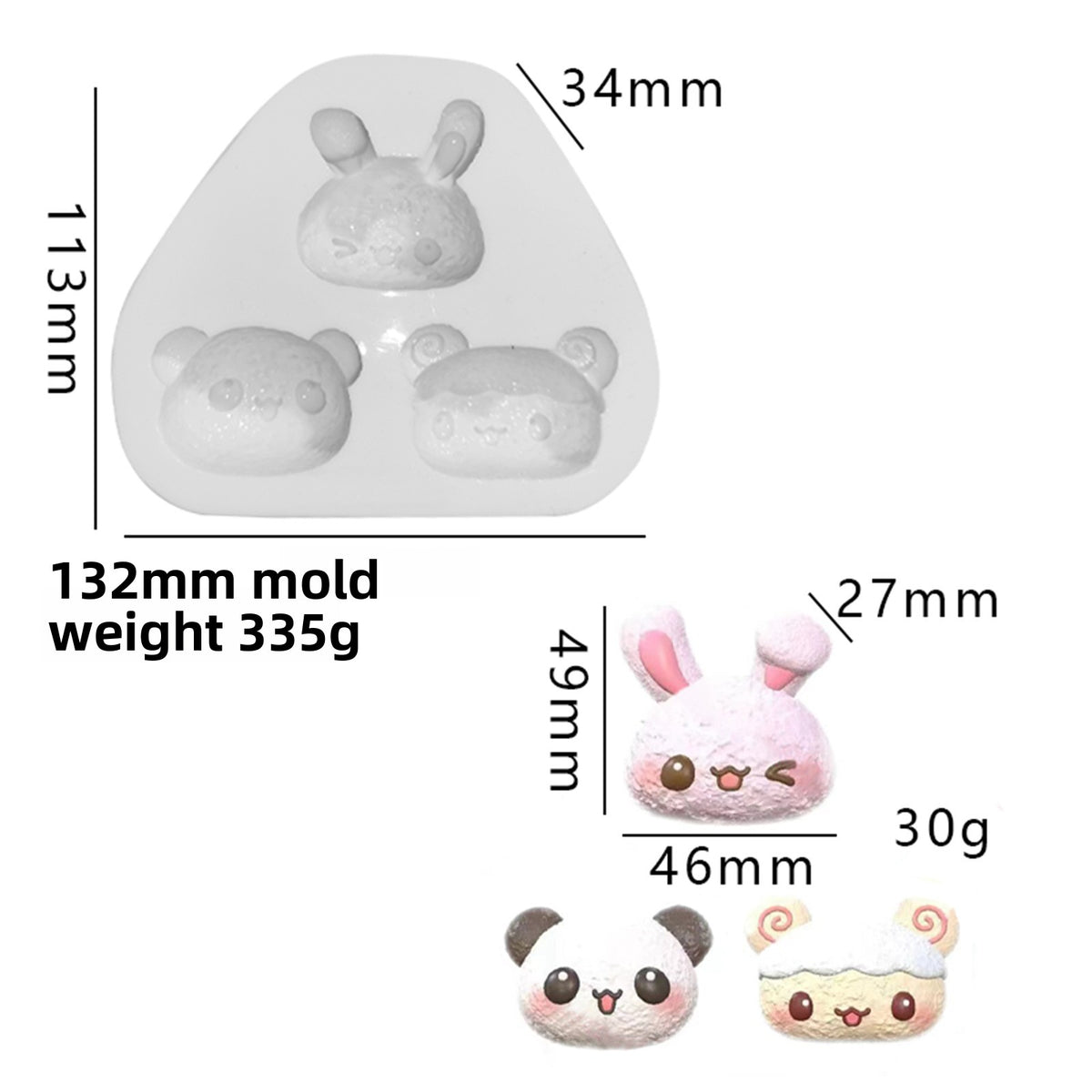 Food play pudding Vegetable fidget toys Food grade silicone mold