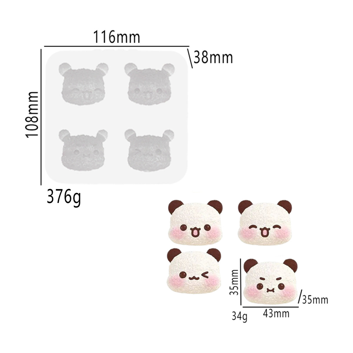 Food play pudding Vegetable fidget toys Food grade silicone mold
