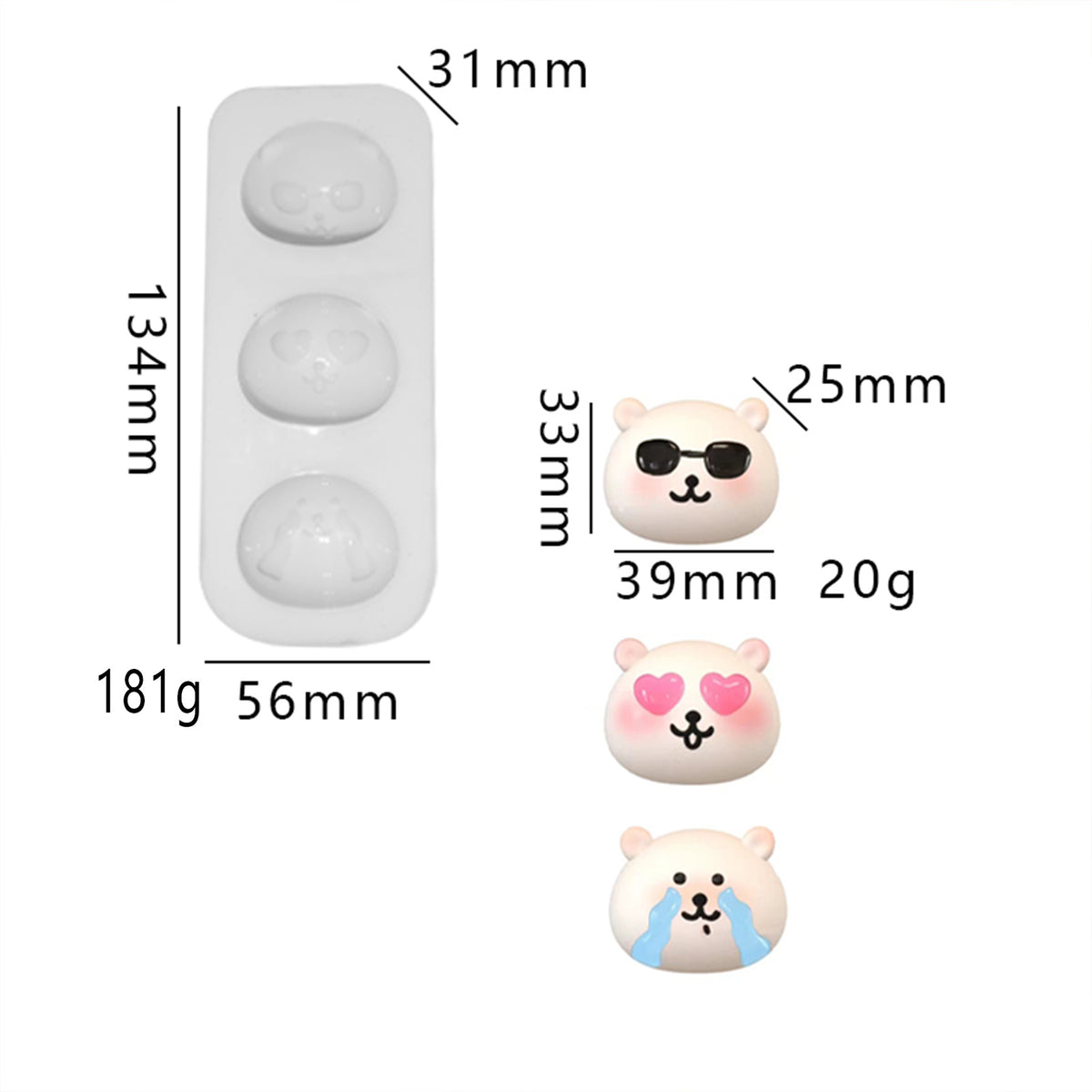 Food play pudding Vegetable fidget toys Food grade silicone mold