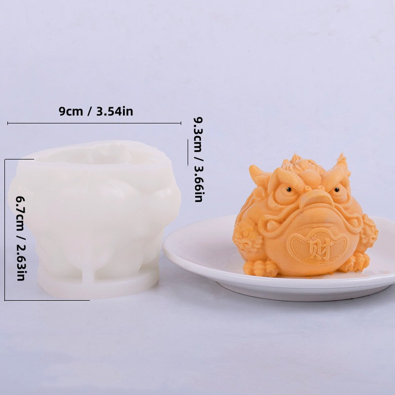 Nailong & Cat Pudding Jelly Silicone Baking Mold, DIY Creative Character Series Cake Mold for Mousse Dessert Making