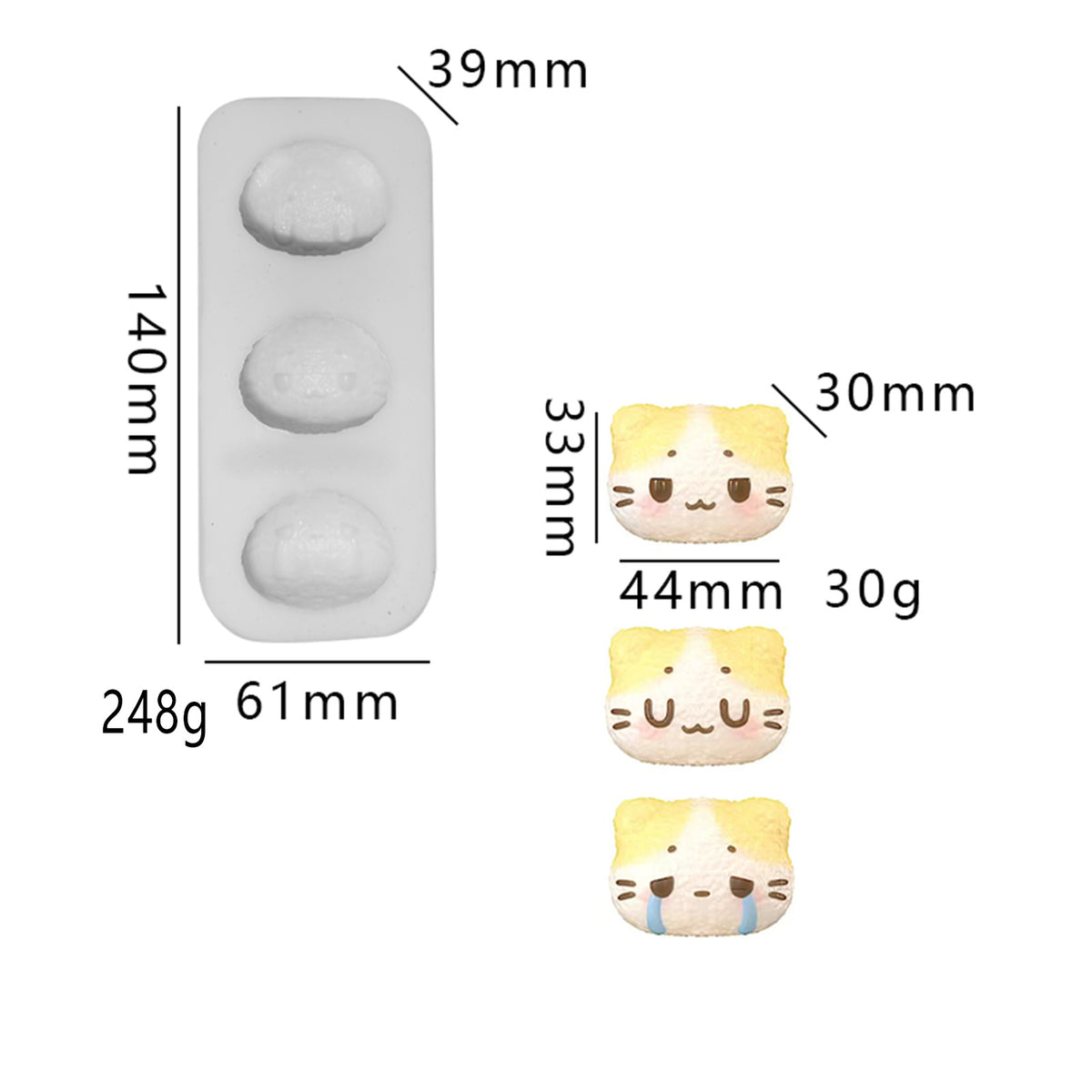 Food play pudding Vegetable fidget toys Food grade silicone mold