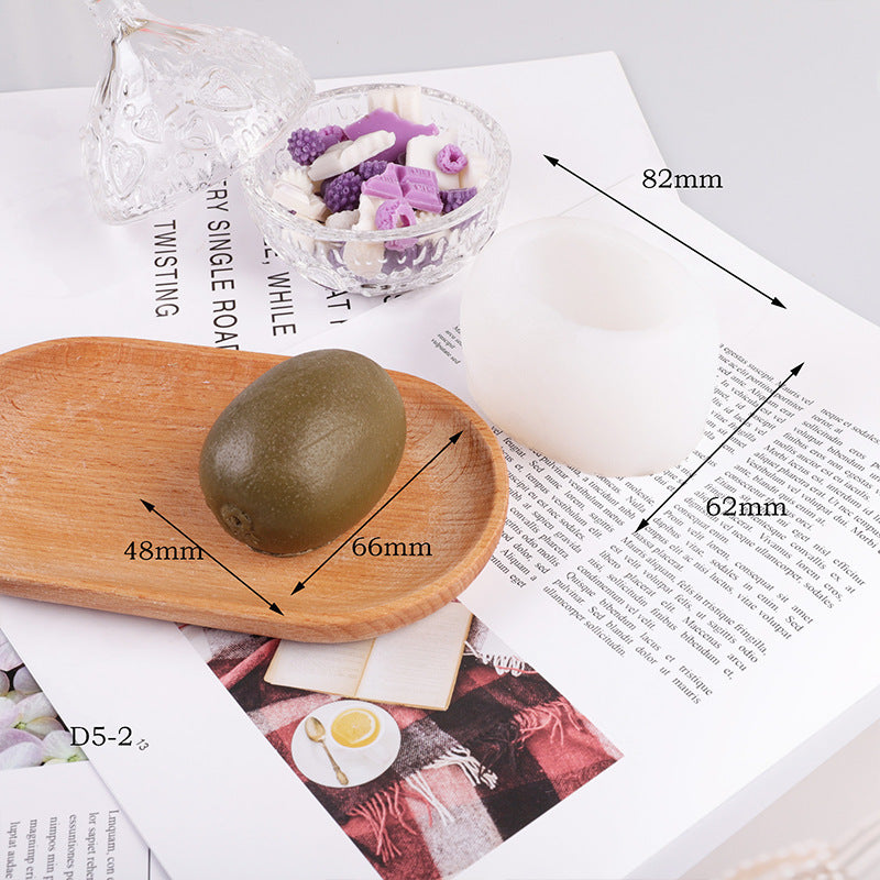 Grape star fruit kneading music mold DIY fruit scented candle gypsum handmade soap silicone mold