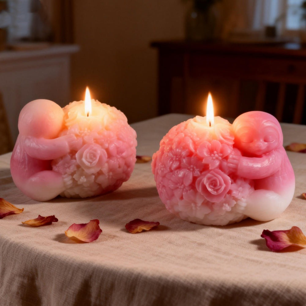 Sloth Silicone Mold | DIY Aromatherapy Candle & Plaster Craft Mold