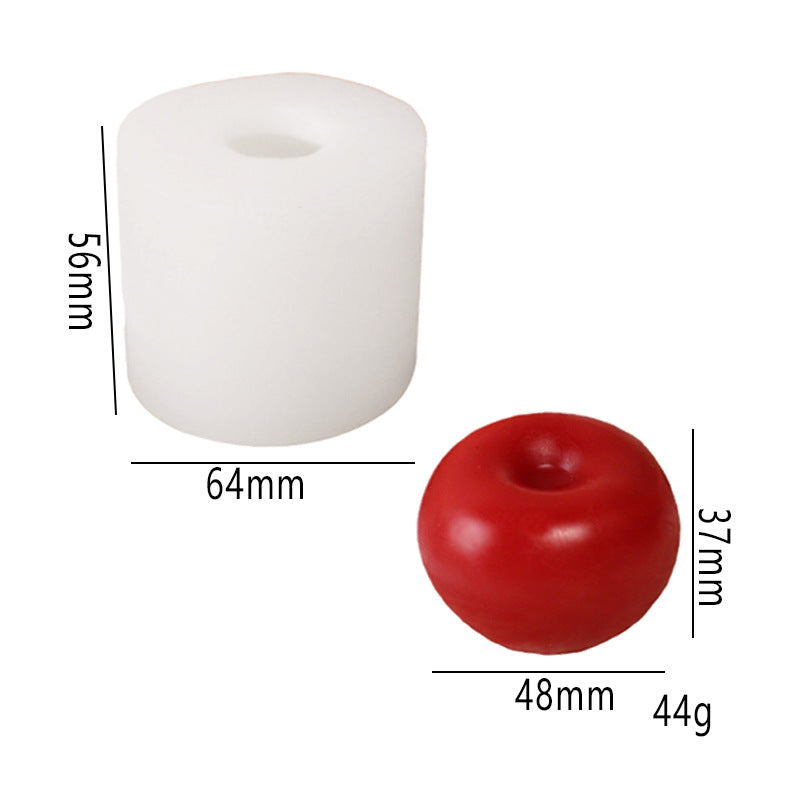 Grape star fruit kneading music mold DIY fruit scented candle gypsum handmade soap silicone mold