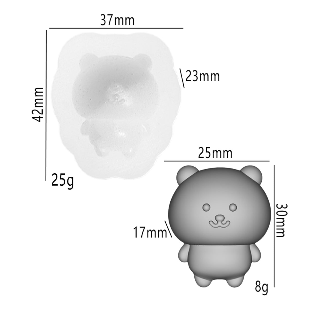 Food play pudding Vegetable fidget toys Food grade silicone mold