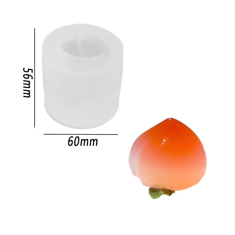 Grape star fruit kneading music mold DIY fruit scented candle gypsum handmade soap silicone mold