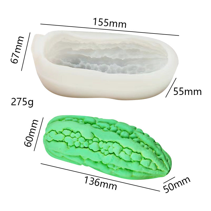 Grape star fruit kneading music mold DIY fruit scented candle gypsum handmade soap silicone mold