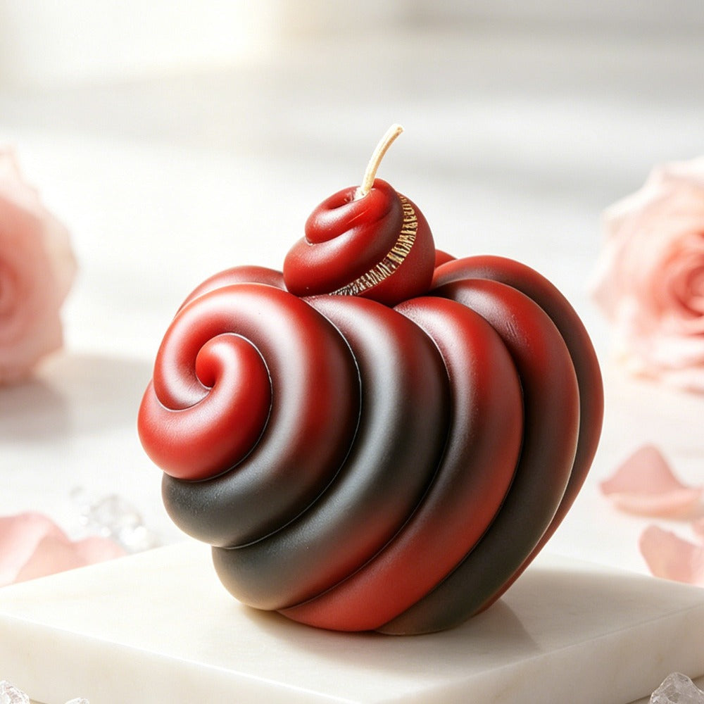 3D Spiral Twisted Silicone Mold, DIY Scented Candle & Epoxy Resin Casting Mould for Handmade Home Decor