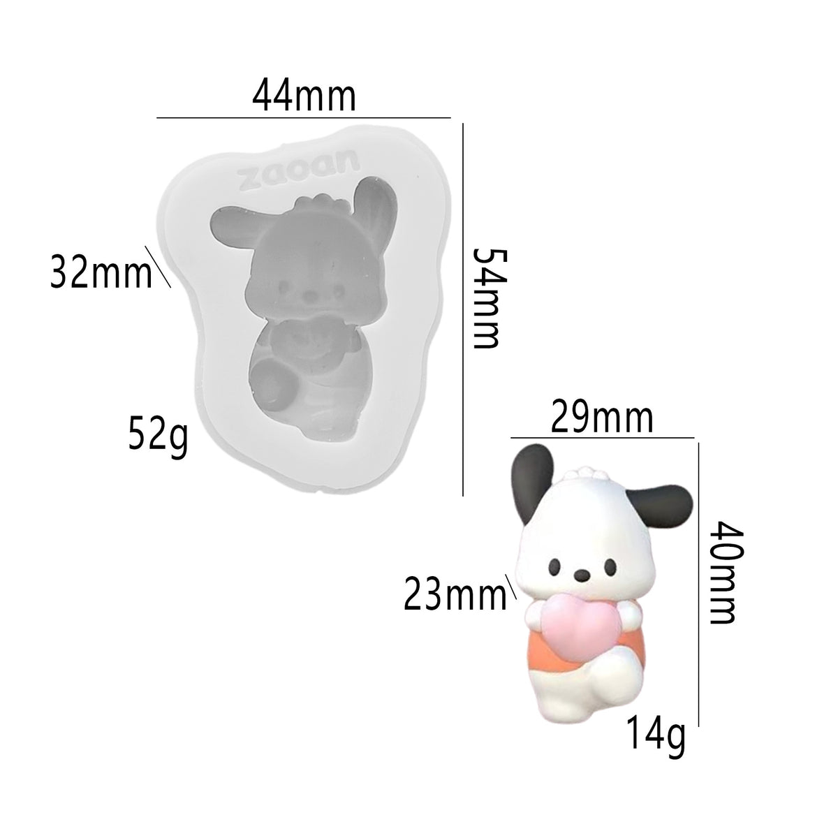 Food play pudding Vegetable fidget toys Food grade silicone mold