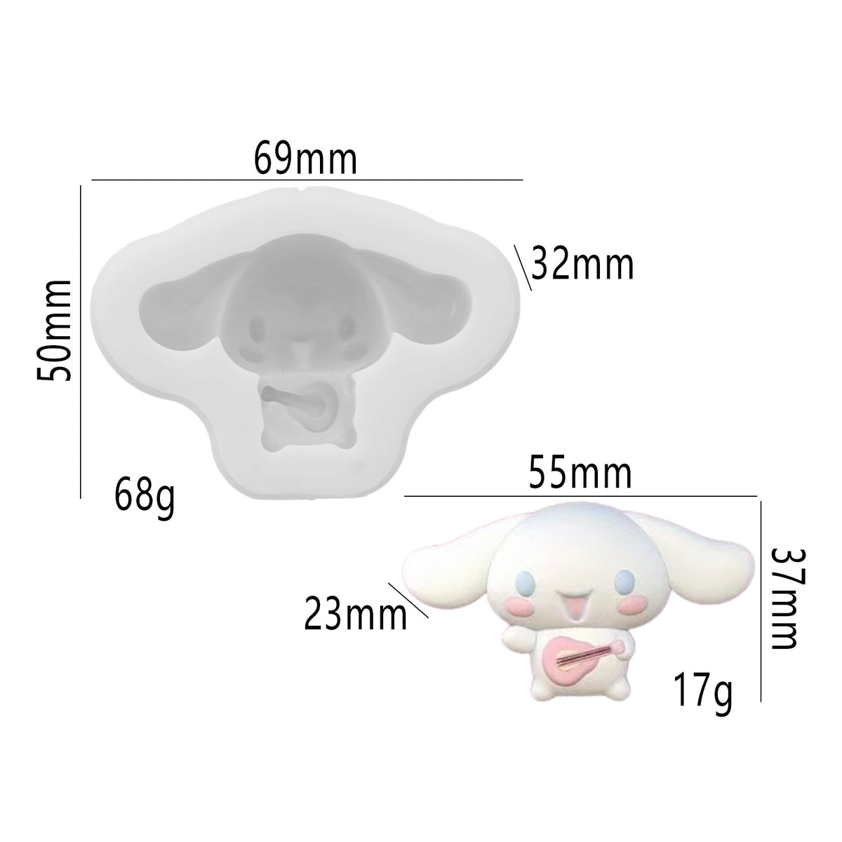 Food play pudding Vegetable fidget toys Food grade silicone mold