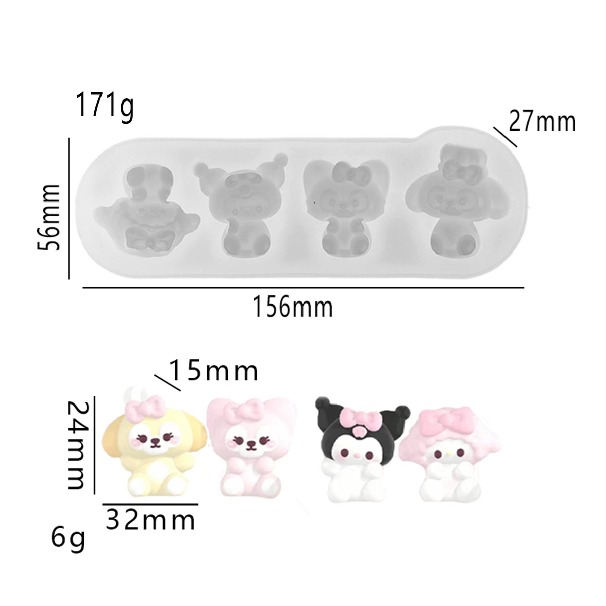 Food play pudding Vegetable fidget toys Food grade silicone mold