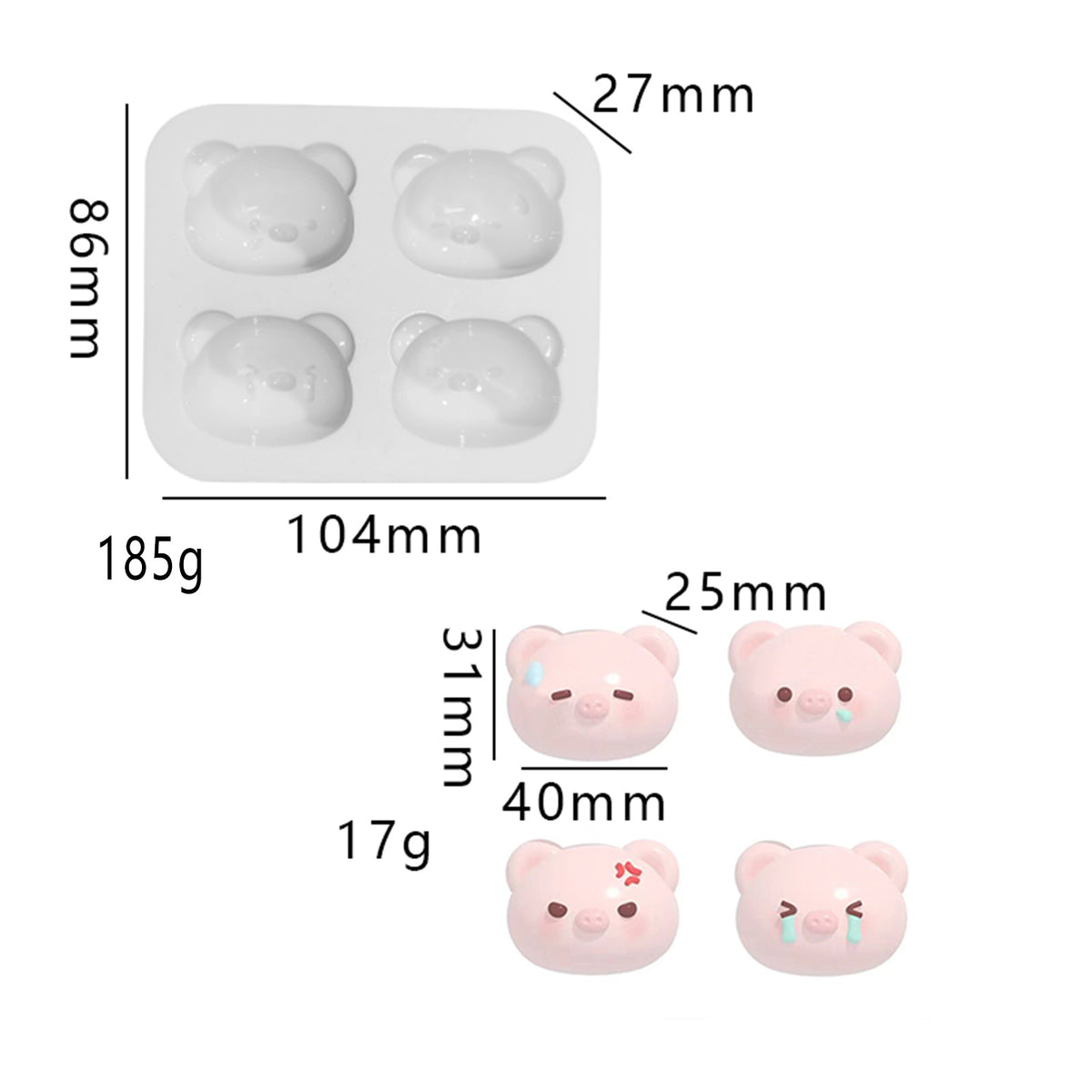 Food play pudding Vegetable fidget toys Food grade silicone mold