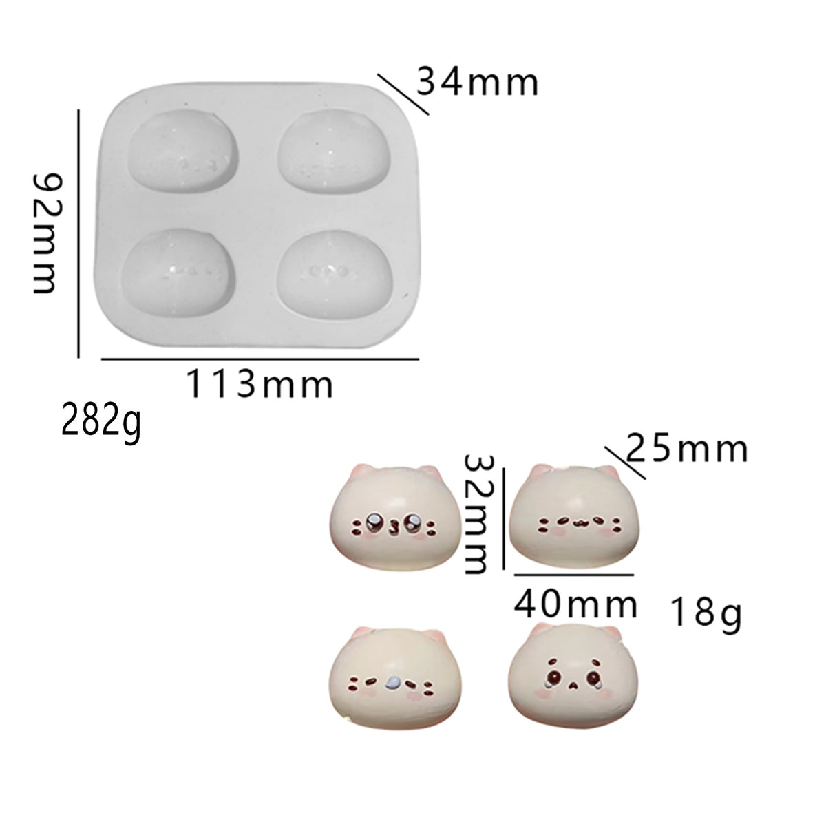 Food play pudding Vegetable fidget toys Food grade silicone mold