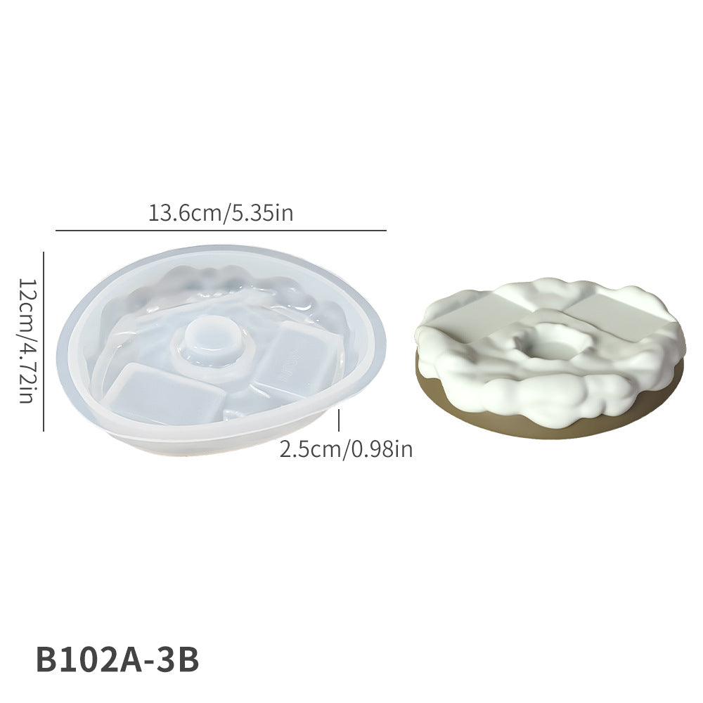 Halloween Pumpkin Skull Ghost Silicone Mold for DIY Aromatherapy Candle & Resin Craft