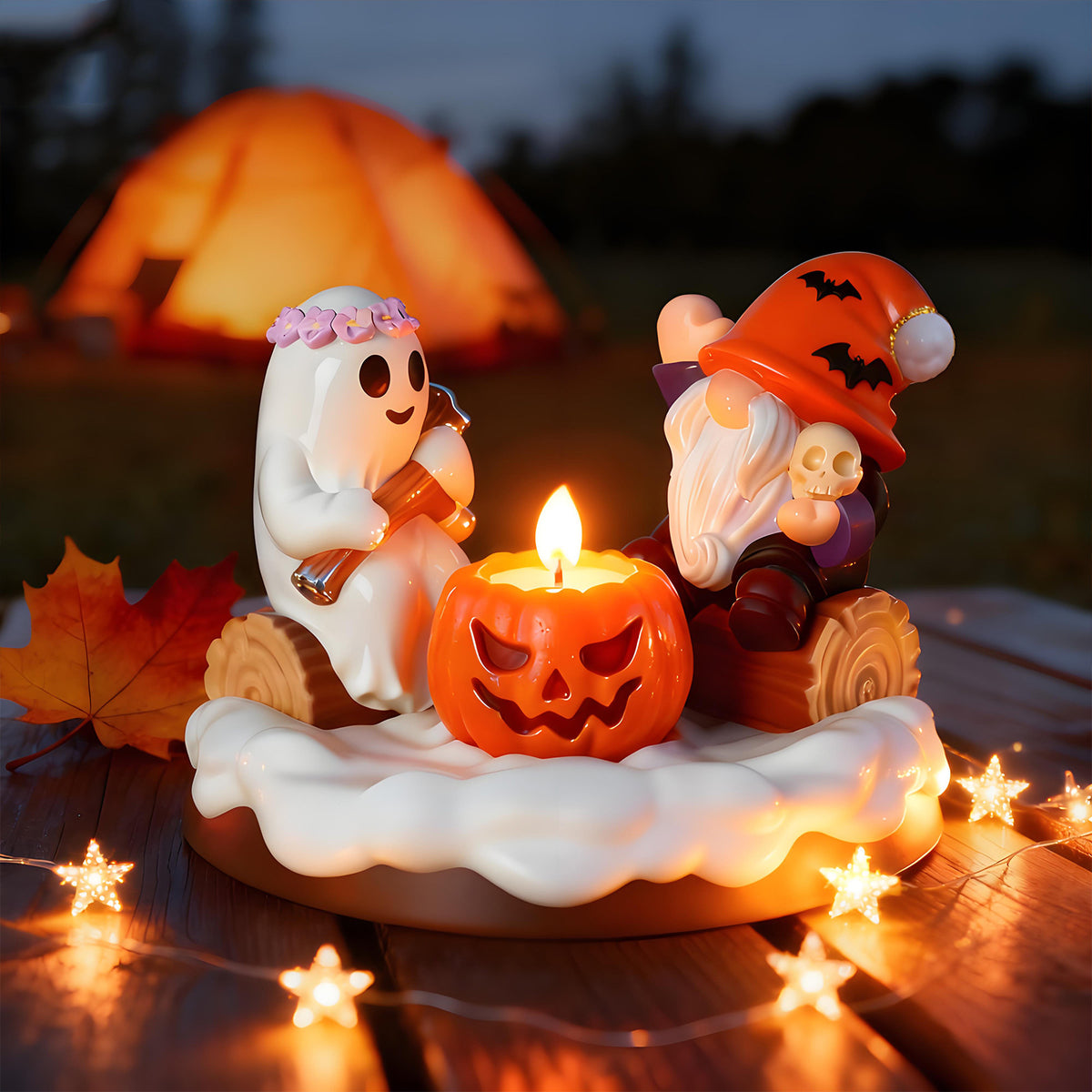 Halloween Pumpkin Skull Ghost Silicone Mold for DIY Aromatherapy Candle & Resin Craft
