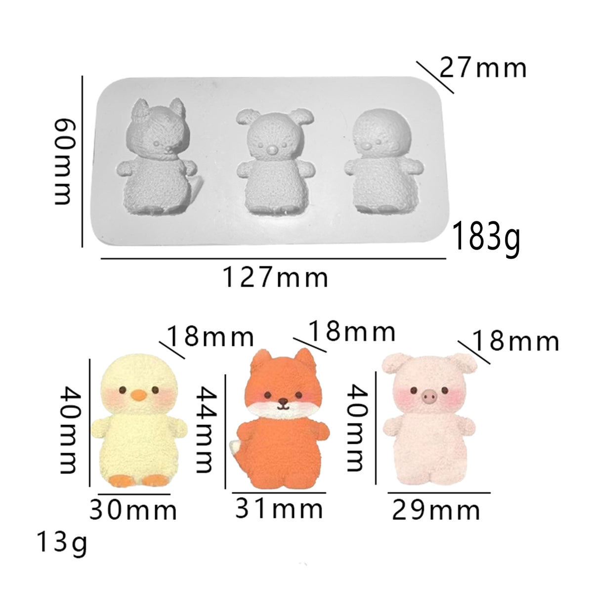 Food play pudding Vegetable fidget toys Food grade silicone mold