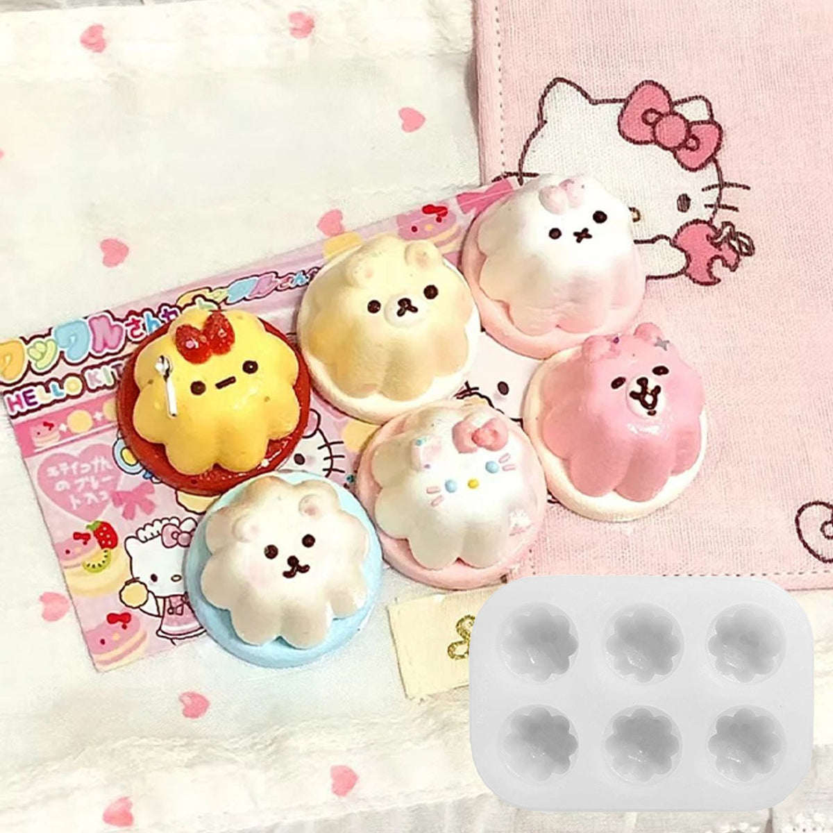 Food play pudding Vegetable fidget toys Food grade silicone mold