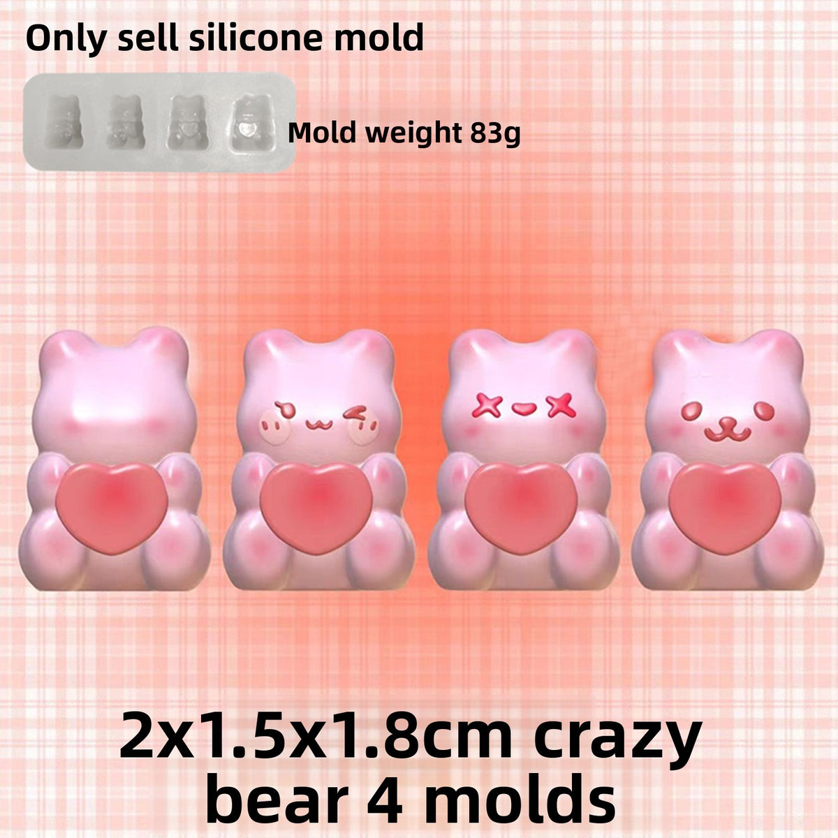 Food play pudding Vegetable fidget toys Food grade silicone mold