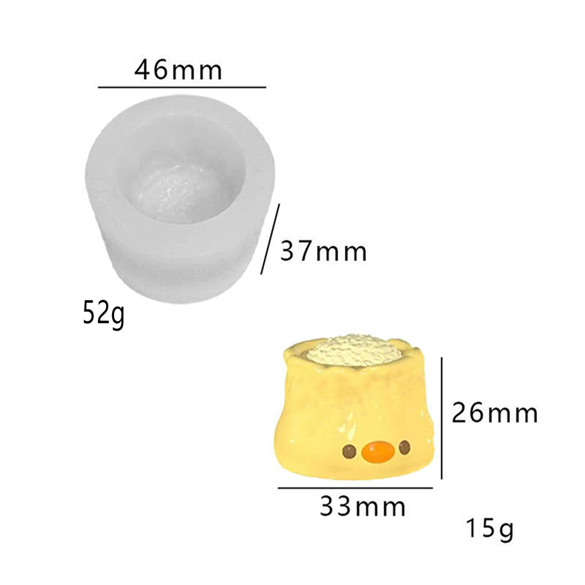 Food play pudding Vegetable fidget toys Food grade silicone mold