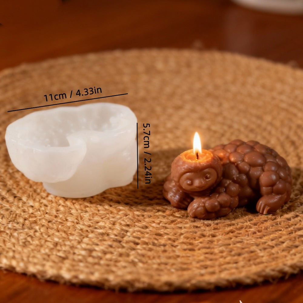Sloth Silicone Mold | DIY Aromatherapy Candle & Plaster Craft Mold