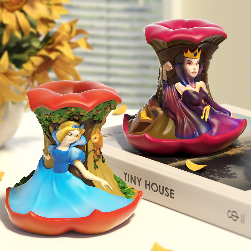 Apple Core Silicone Mold for Aromatherapy Candle & Plaster, Creative Princess Apple Shape Resin Mold, Tabletop Decor DIY Craft
