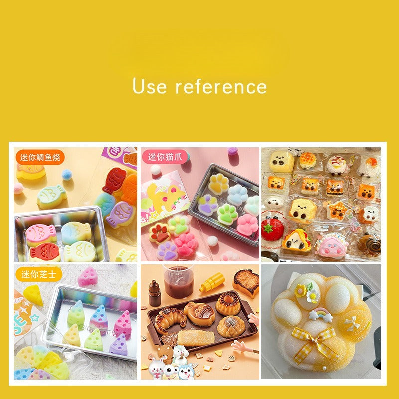 DIY kneading music silicone ab glue decompression toy cat claw meat pad mold turning mold kneading silicone