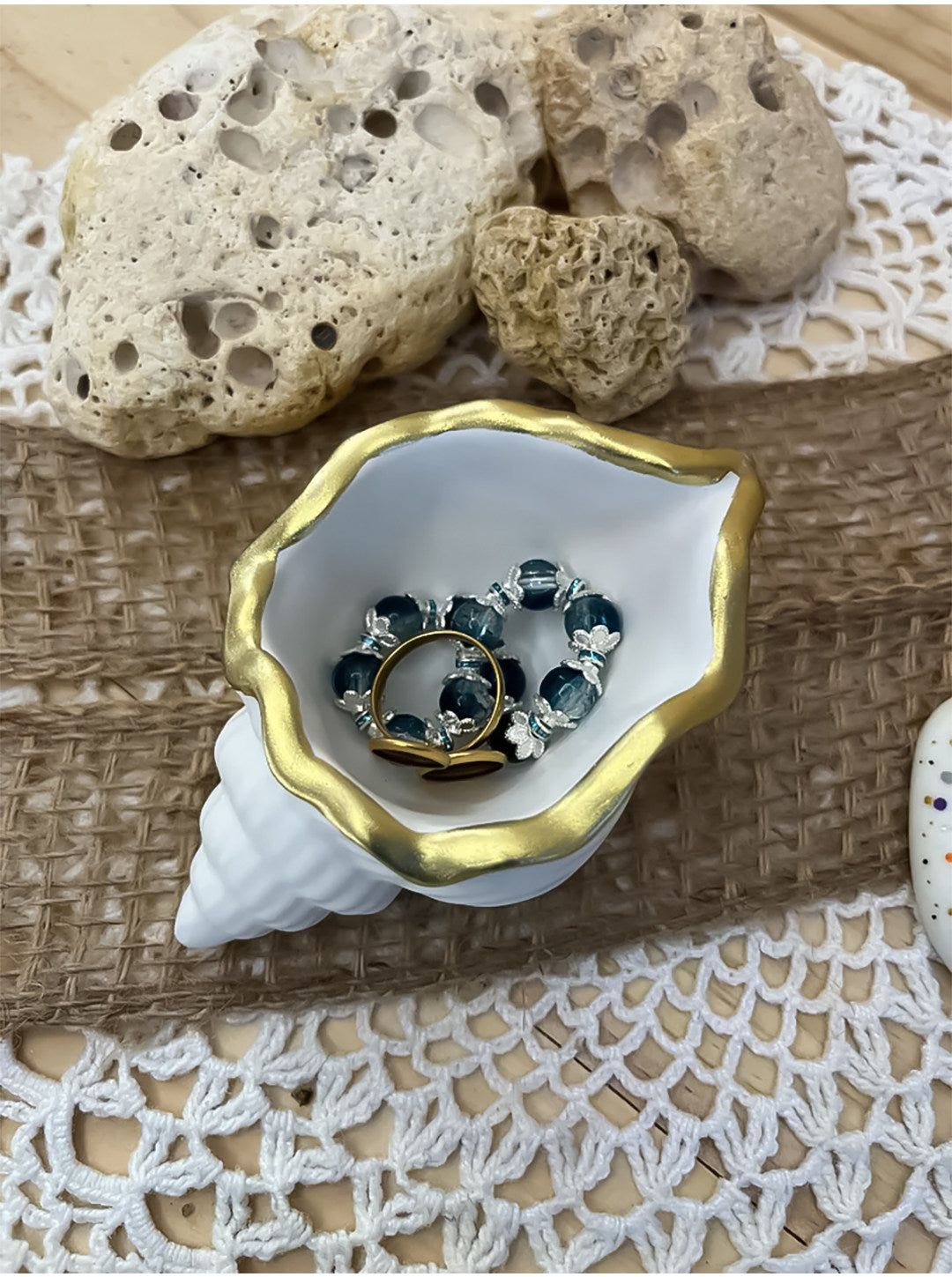 Conch Silicone Mold, DIY Handmade Mould for Epoxy Resin, Cement Aroma Gypsum Candle Cup & Storage Box