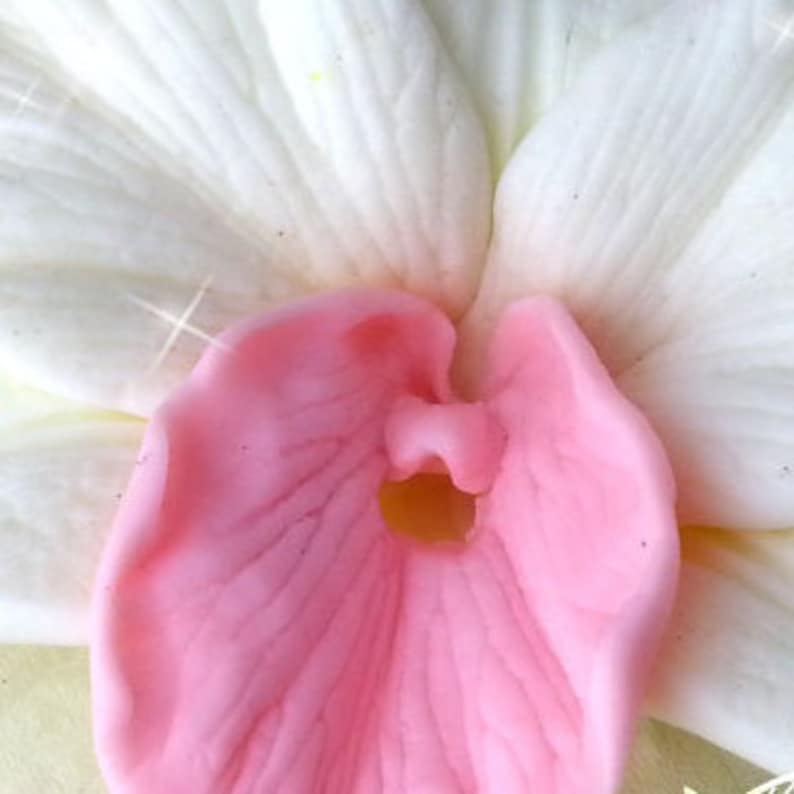 Orchid flower Silicone Soap Mold - for soap making, Craft & Hobby