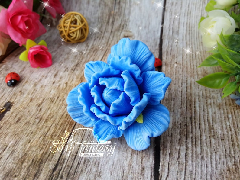 Irises flower Silicone Soap Mold - for soap making, Craft & Hobby
