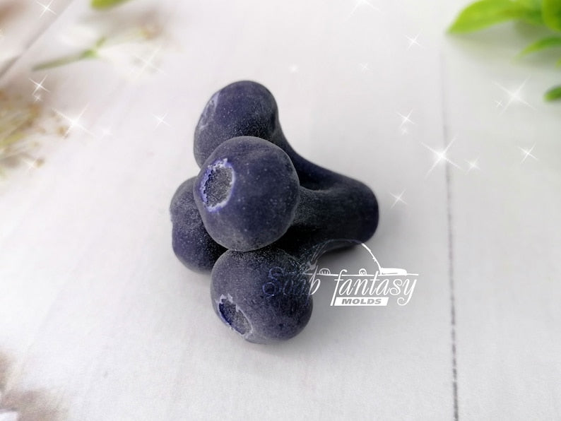 Triple berries Silicone Soap Mold - for soap making, Craft & Hobby