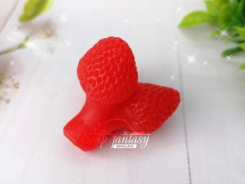 Triple berries Silicone Soap Mold - for soap making, Craft & Hobby