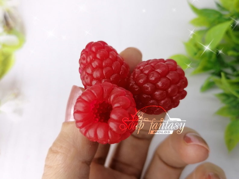 Triple berries Silicone Soap Mold - for soap making, Craft & Hobby