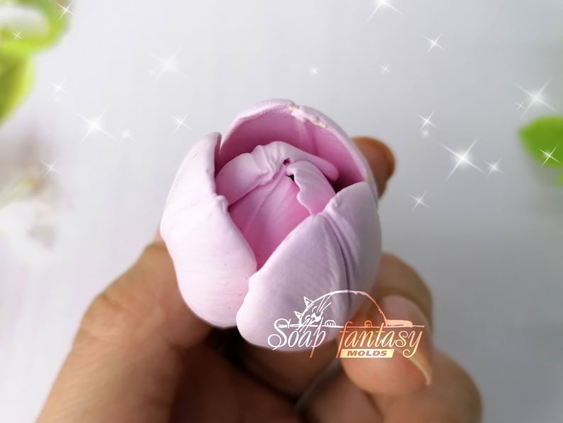 Mini tulip "Lima" Silicone Soap Mold - for soap making, Craft & Hobby