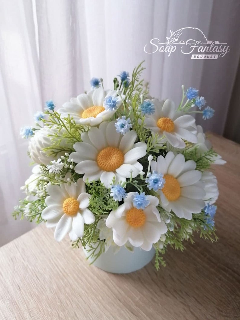 Happy daisy Silicone Soap Mold - for soap making, Craft & Hobby