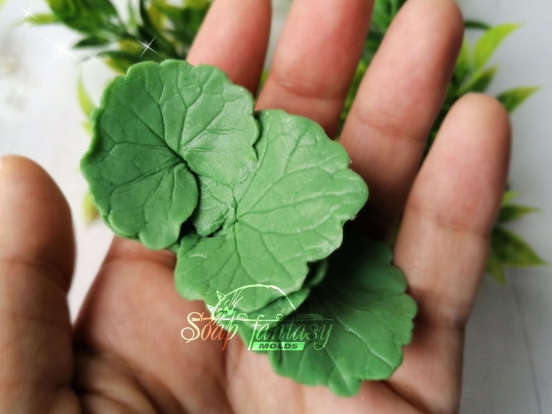 Leafs (bouquet inserts) Silicone soap mold, candle mold for Craft & Hobby