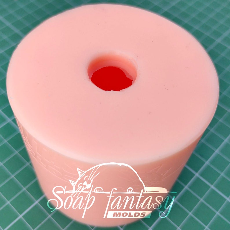 Peach Silicone Soap Mold - for soap making, Craft & Hobby
