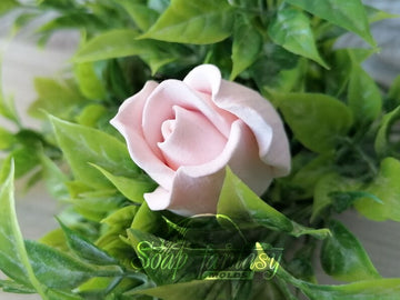 Rose bud "Estelle" custom silicone Soap mold, Candle mold for DIY & Crafts