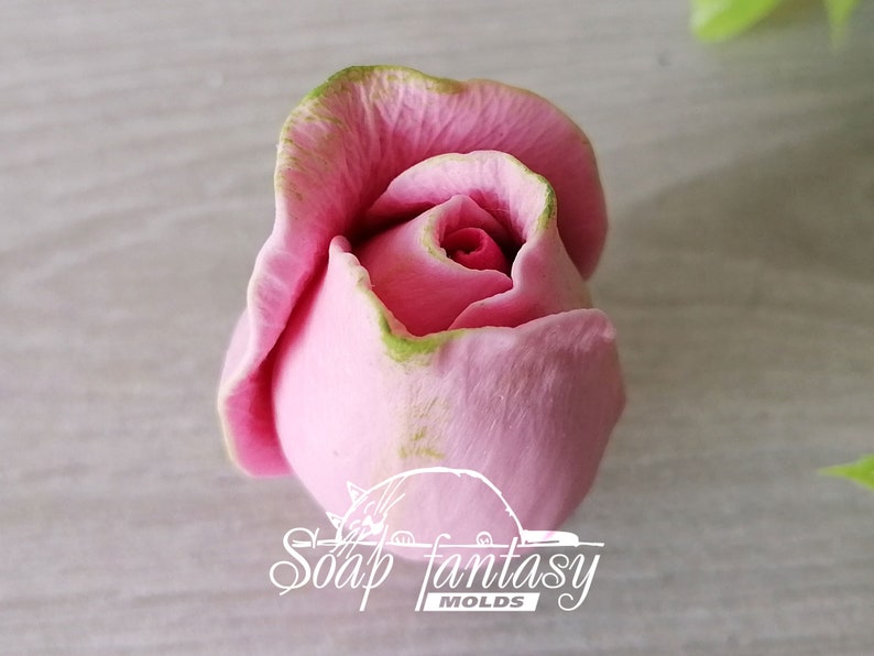 Rose bud "Iguazu" Silicone Soap Mold - for soap making, Craft & Hobby