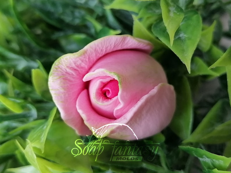Rose bud "Iguazu" Silicone Soap Mold - for soap making, Craft & Hobby