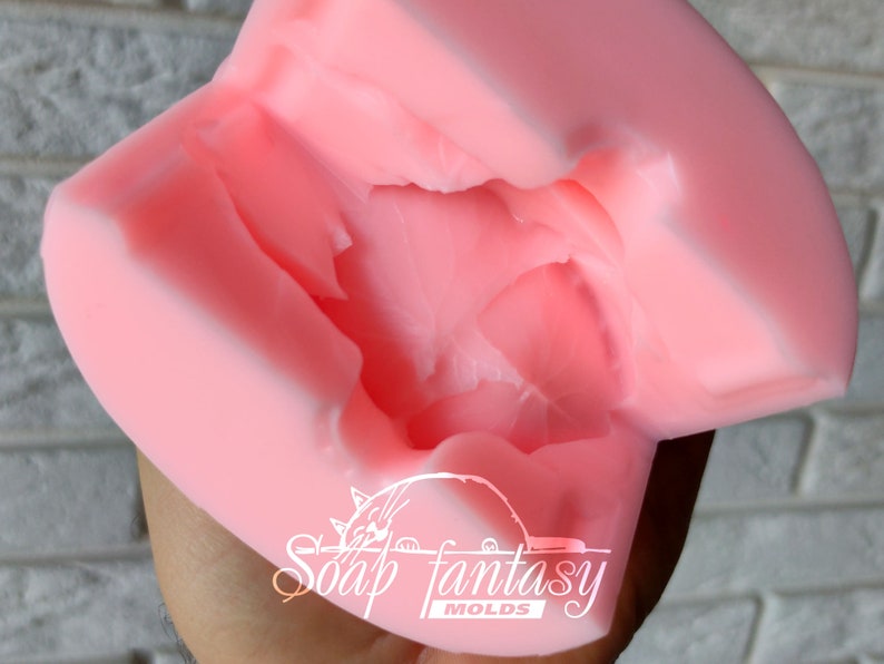 Leafs (bouquet inserts) Silicone soap mold, candle mold for Craft & Hobby